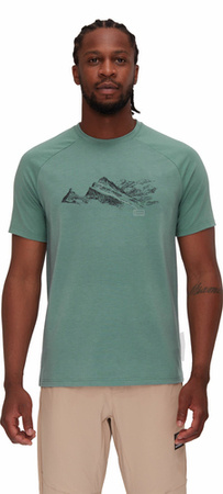 Koszulka Mammut Mountain T-Shirt Men Finsteraarhorn dark jade