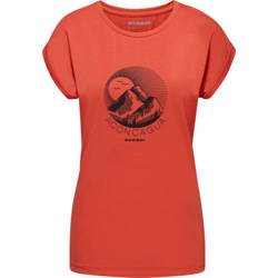 Koszulka Mammut Mountain T-Shirt Women Aconcagua terracotta