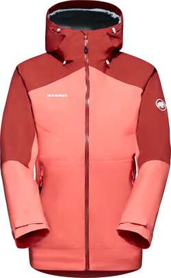 Kurtka Mammut Convey Tour HS Hooded Women salmon-terracotta 