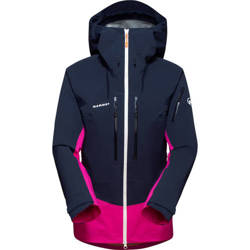 Kurtka Mammut Taiss Pro HS Hooded Women pink-marine