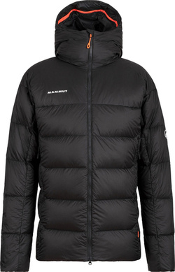 Kurtka puchowa Mammut Meron IN Hooded Men black-white