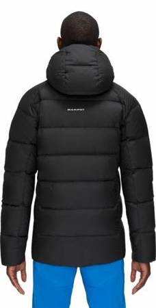 Kurtka puchowa Mammut Meron IN Hooded Men black-white