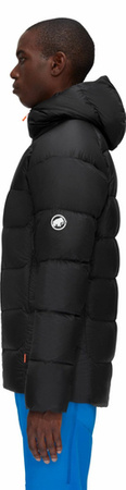 Kurtka puchowa Mammut Meron IN Hooded Men black-white