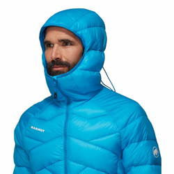 Kurtka puchowa Mammut Taiss IN Hooded Men glacier blue