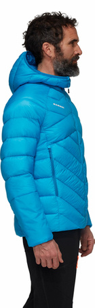 Kurtka puchowa Mammut Taiss IN Hooded Men glacier blue