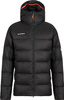 Kurtka puchowa Mammut Meron IN Hooded Men black-white